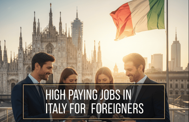 high paying jobs in italy for foreigners