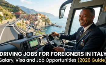 Driving Jobs for Foreigners in Italy– Salary, Visa and Job Opportunities(2026 Guide)