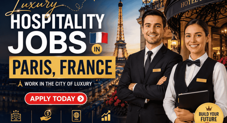 Luxury Hospitality Jobs in Paris, France – Apply Today